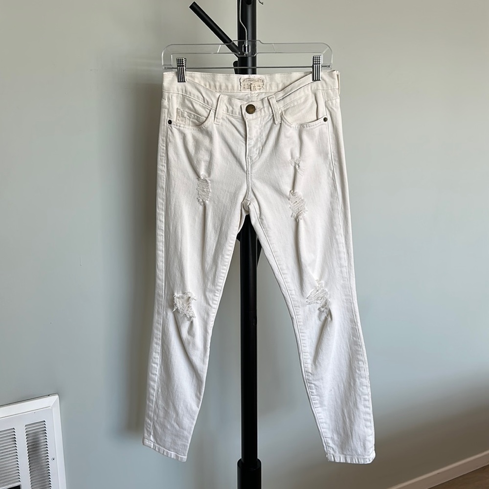 Current/Elliot White Denim Jeans (26)